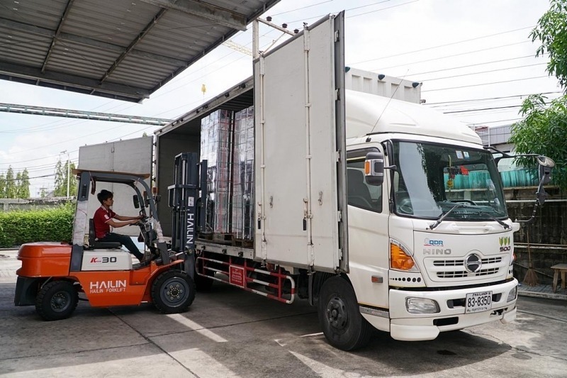 บริการจัดส่งปี๊บถึงโรงงาน